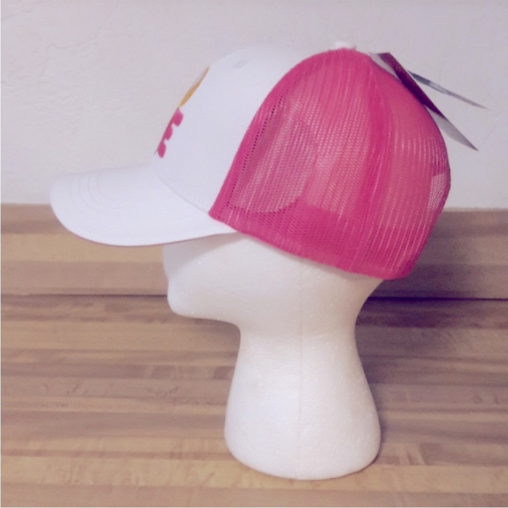NWT! Awaya Life Women’s Pink/White Golf "Love" Graphic Hat/Cap Adjustable - Picture 5 of 10